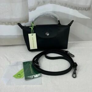 New Longchamp Elegant Black Mini Bag